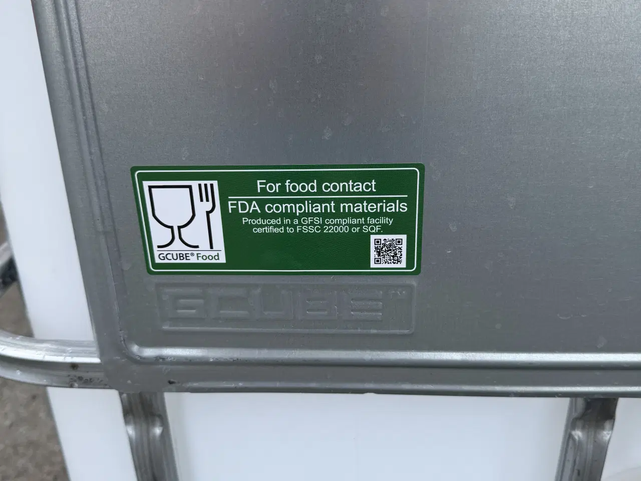 Billede 4 - IBC fødevaregodkendte 1000 L tanke