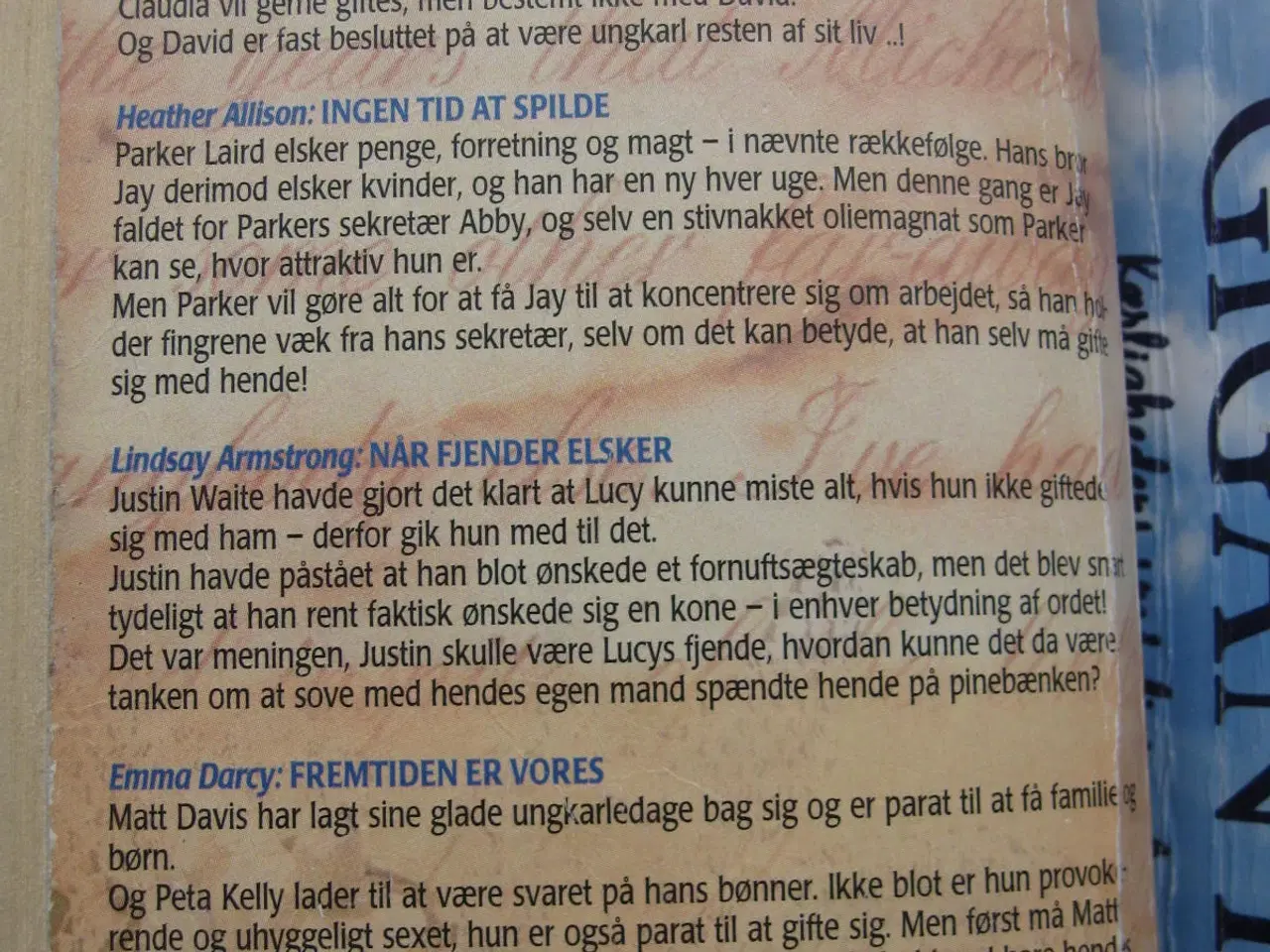 Billede 4 - 3 Gigant Harlequin bøger med 4 bøger i hver.