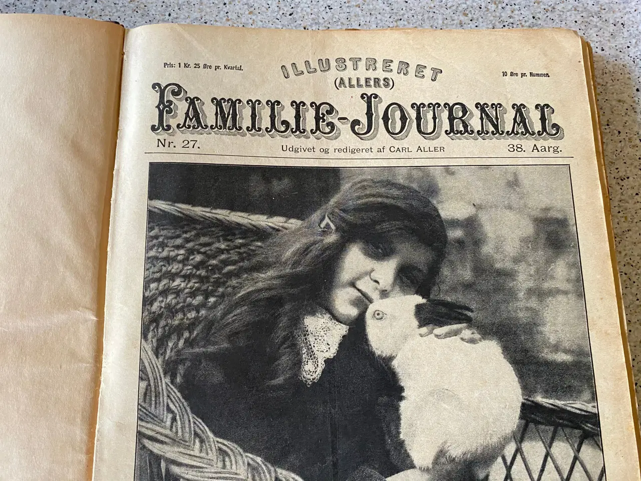 Billede 4 - Antik samlebøger 4 stk - Familie Journalen 1914