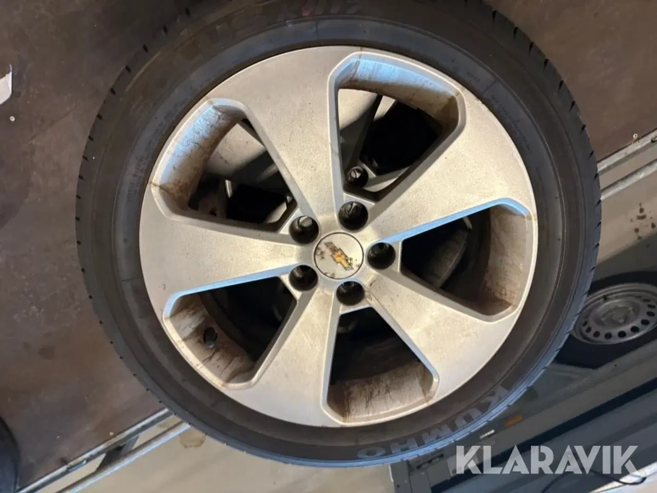 Billede 5 - Fælge med dæk Kumho Solus kh17