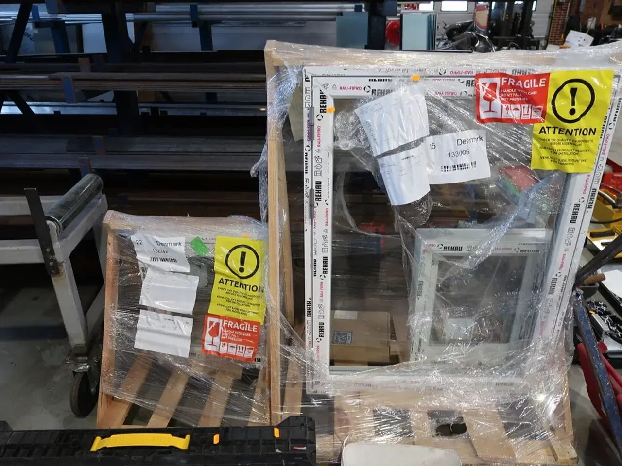 Billede 1 - 3 stk. vinduer GLASS LT