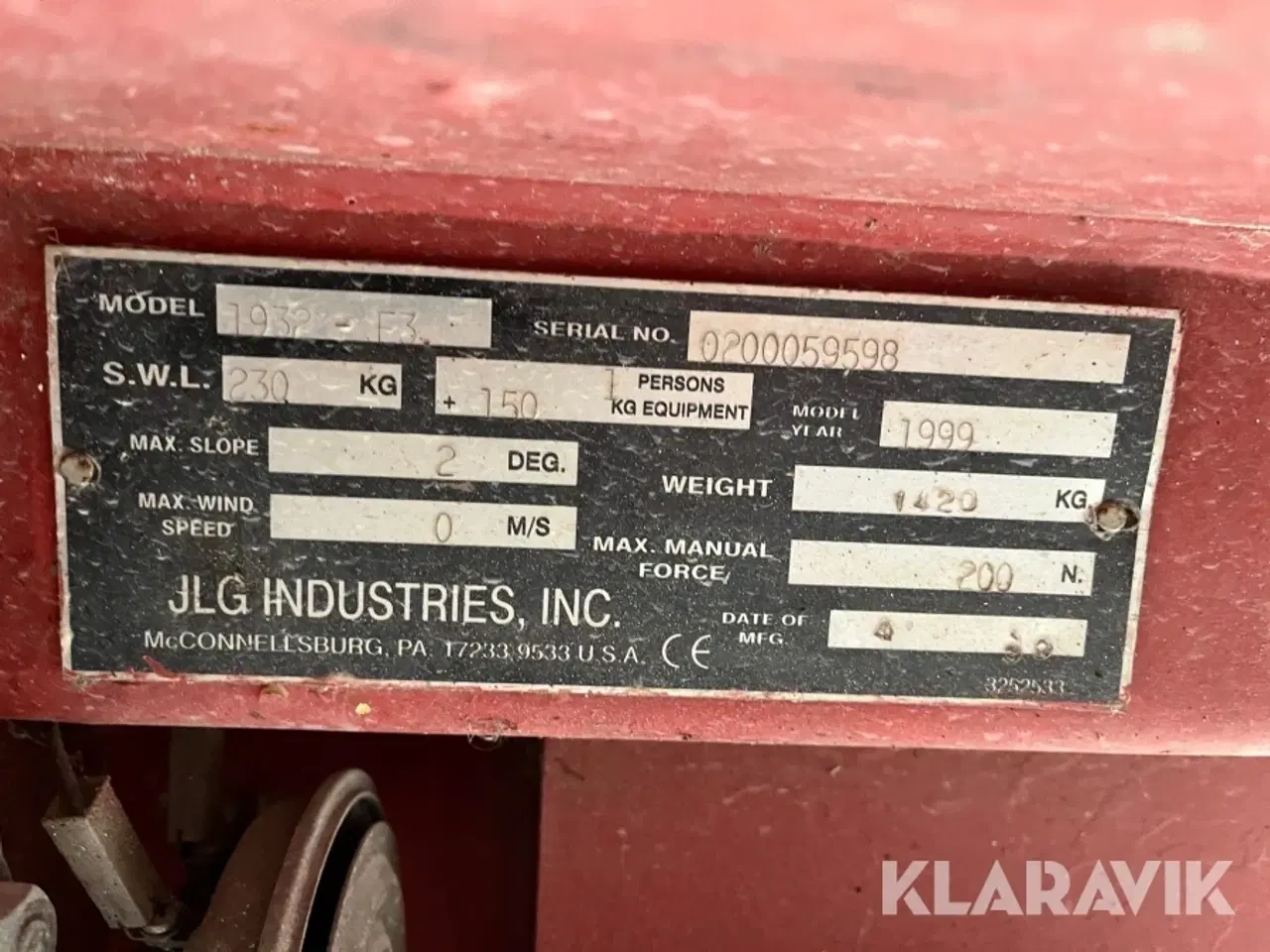 Billede 5 - Sakselift Genie 1932-F3