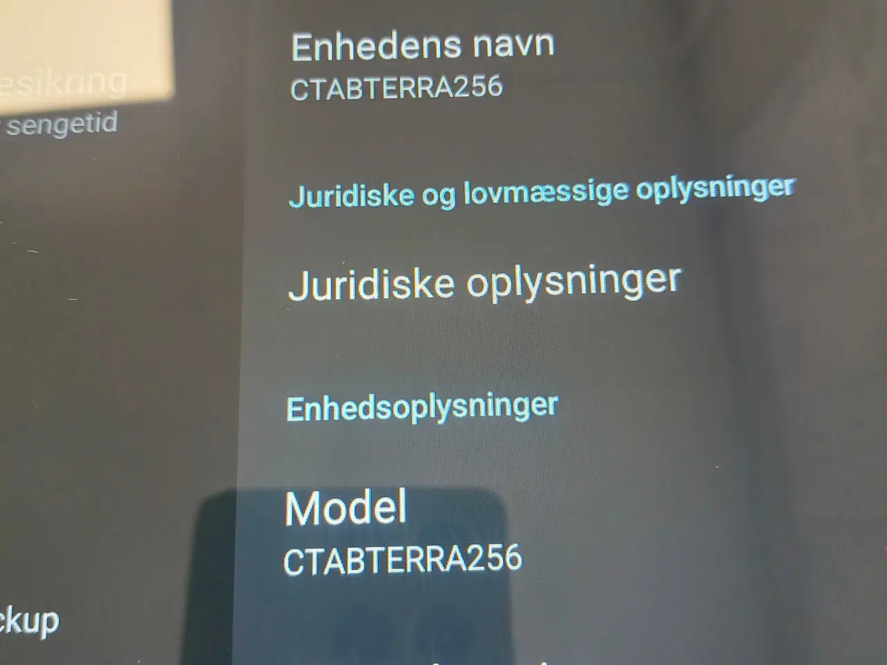 Billede 2 - Cepter Tab Terra 256 GB 14