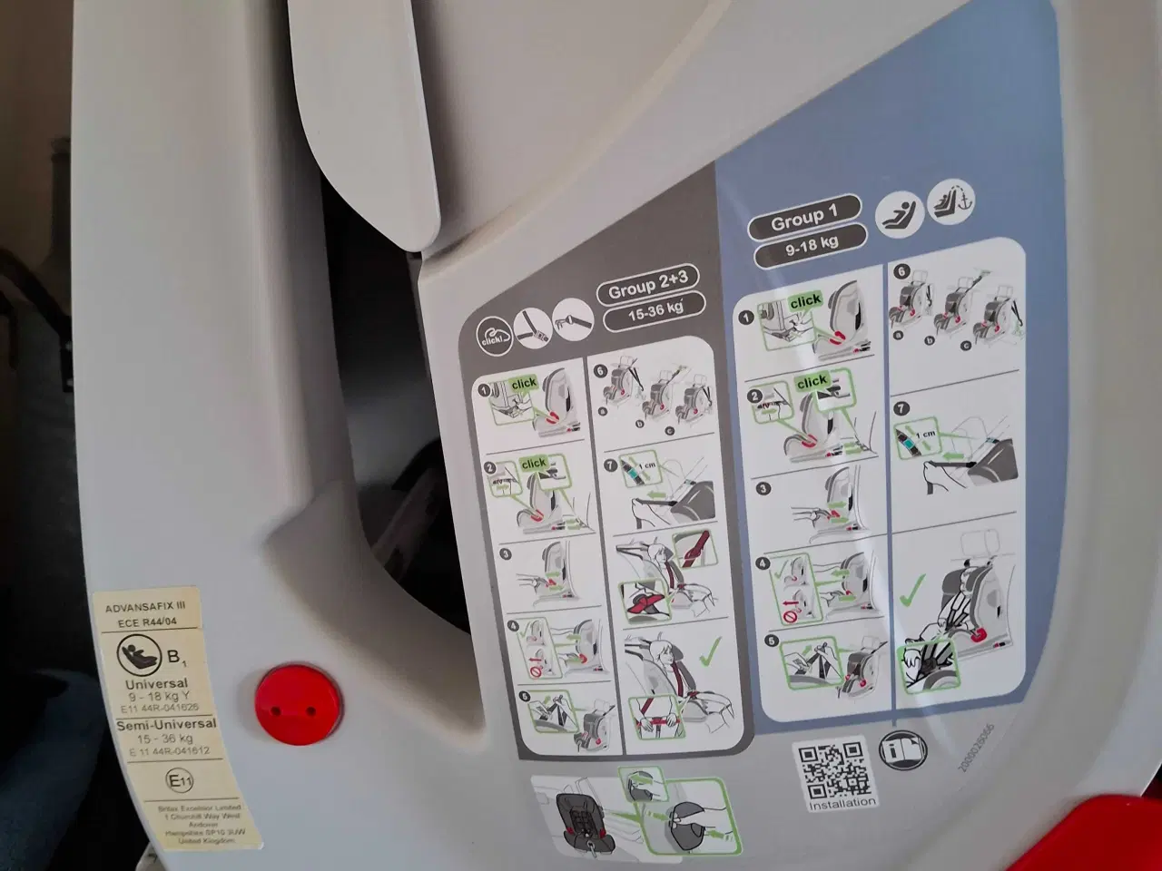 Billede 4 - Britax Römer ADVANSAFIX III 
