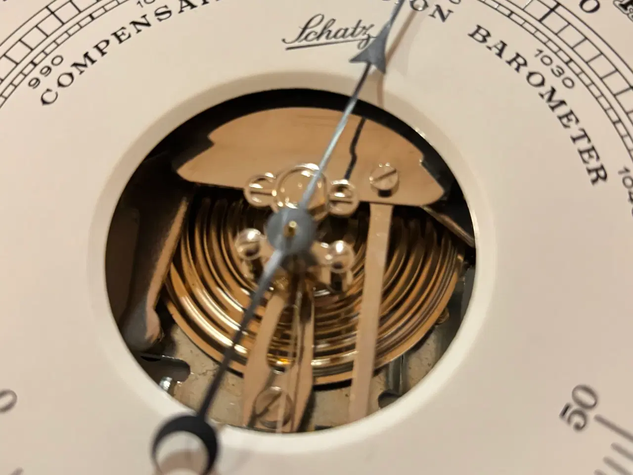 Billede 4 - Vintage maritimt skibsur + barometer – Schatz Roya