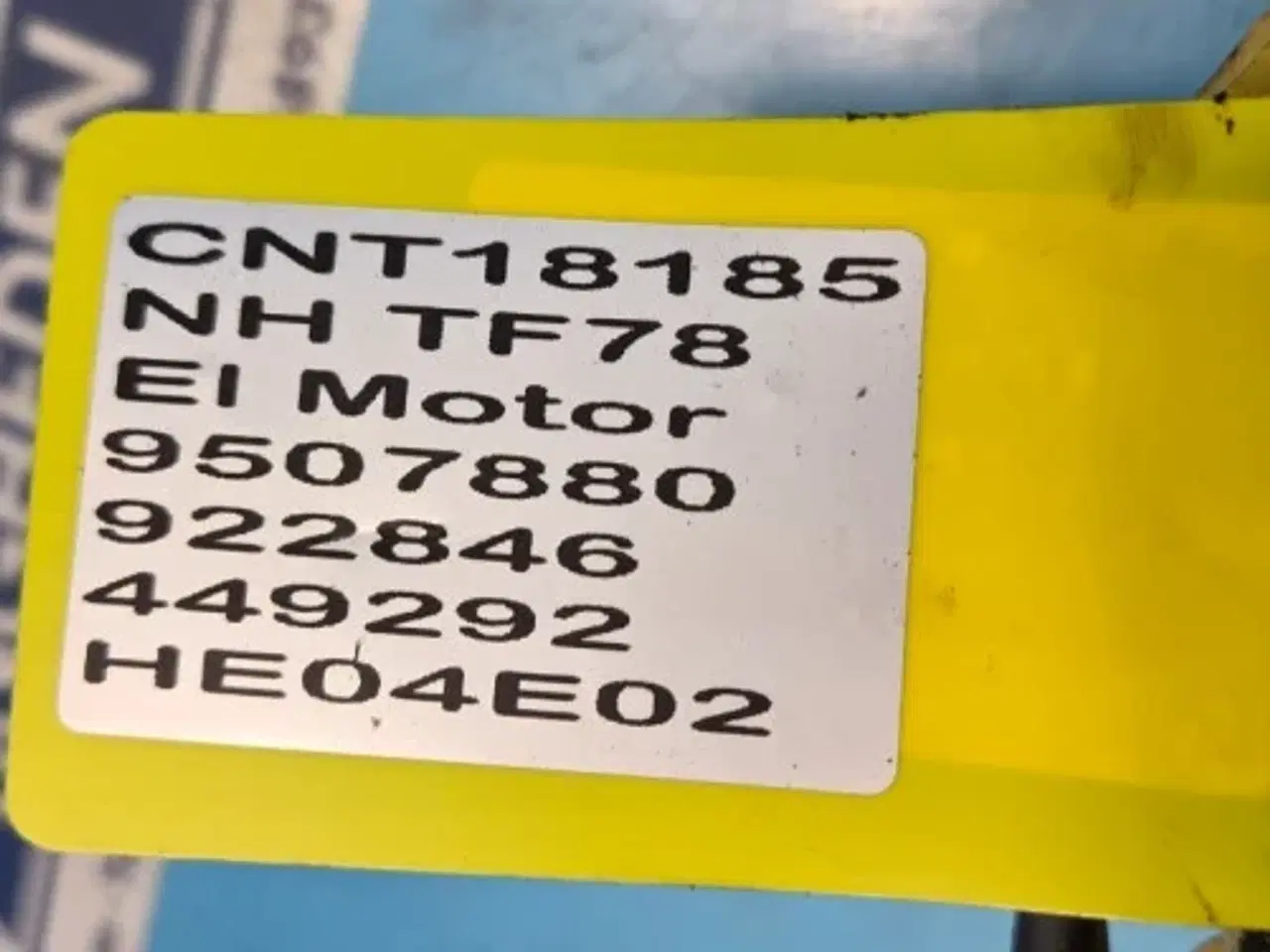 Billede 14 - New Holland TF78 El Motor 9507880