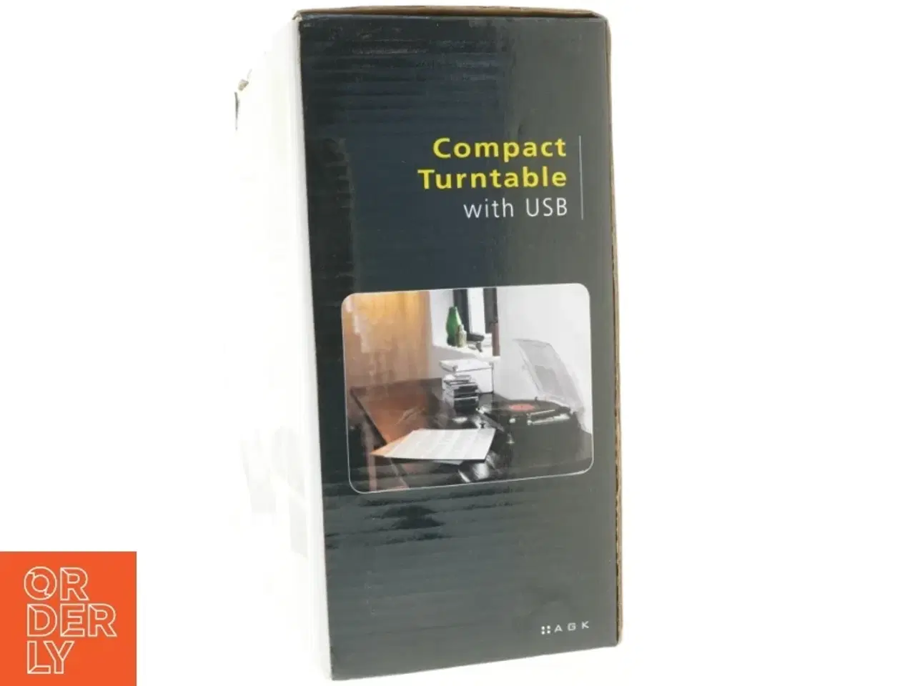 Billede 2 - Kompakt Pladespiller med USB fra Agk (str. 36x32x15 cm)
