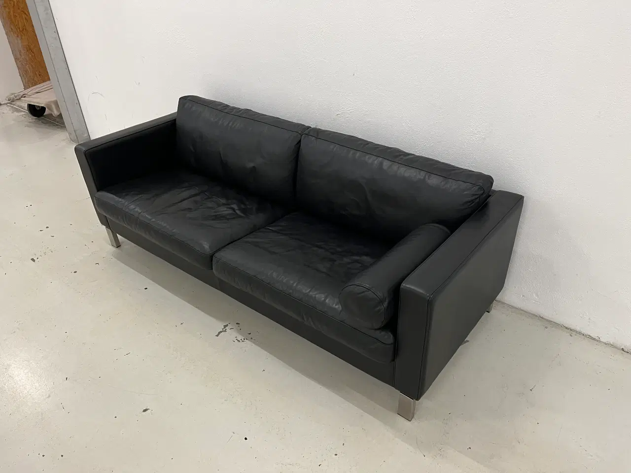 Billede 5 - Mogens Hansen MH321 3 Pers.Sofa i sort premium.