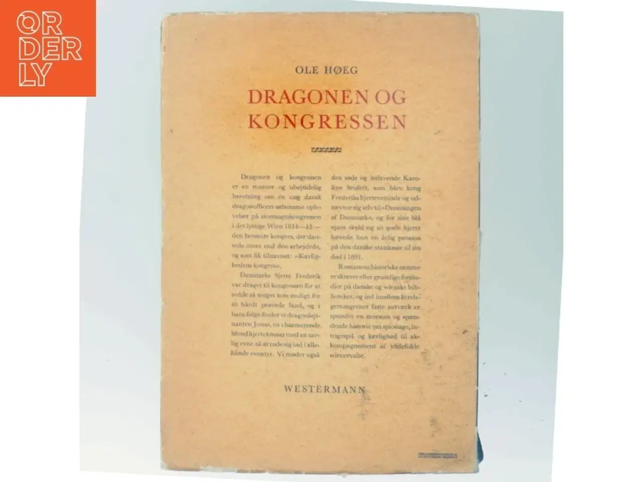 Billede 3 - Dragønen og Kongressen af Ole Høeg (Bog)
