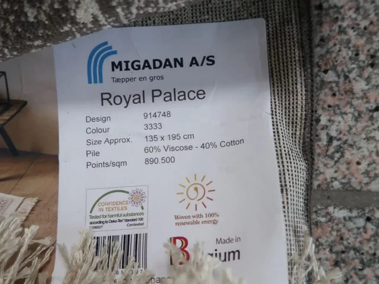 Billede 2 - Gulvtæppe MIGADAN ROYAL PALACE 914748 3333
