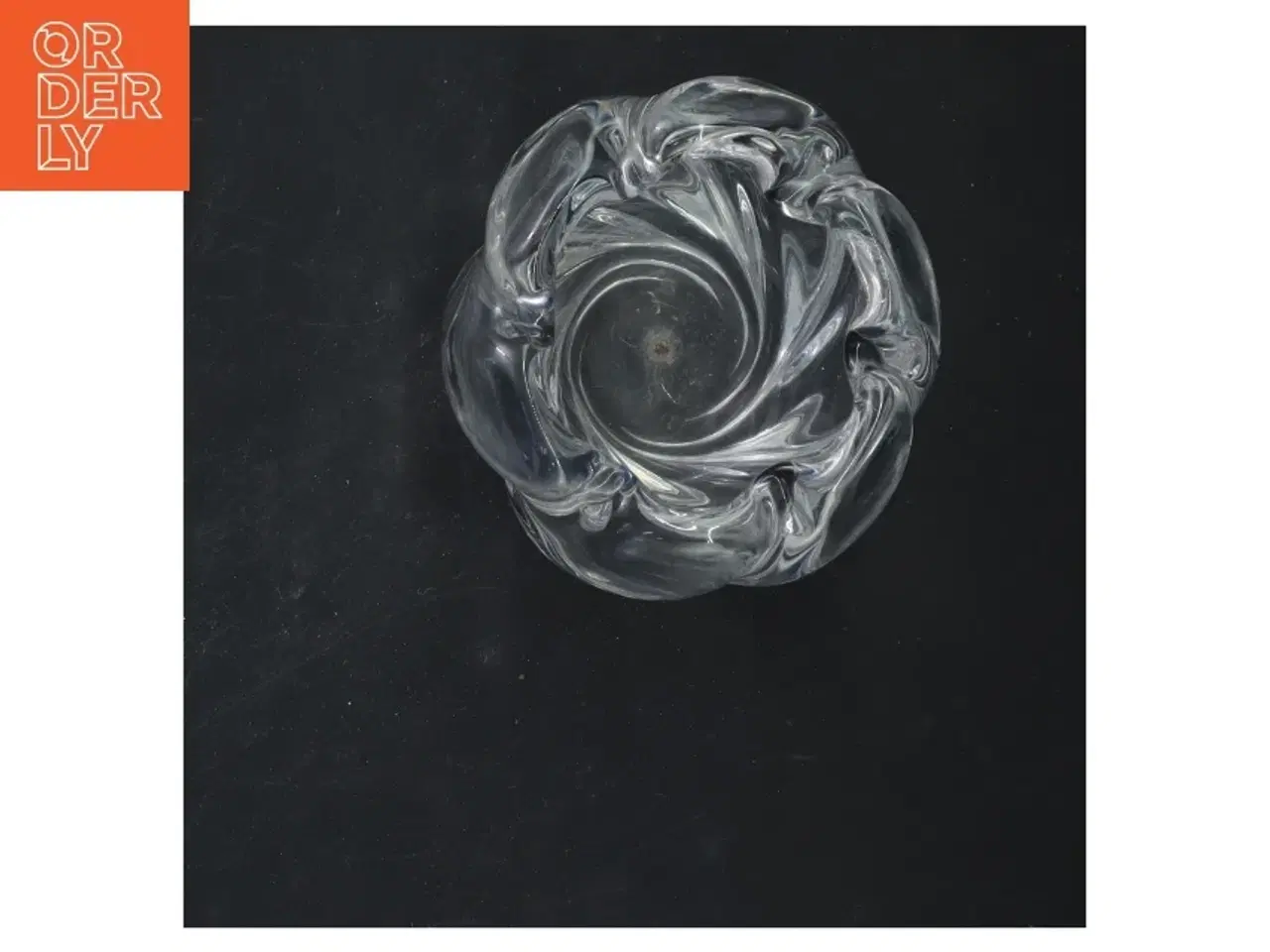 Billede 3 - Glaskunstvase (str. 11x11 cm)