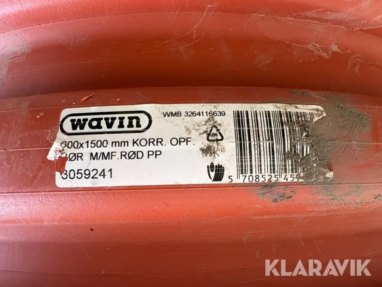 Billede 5 - Assorterede rør og fittings Wavin - 4 paller