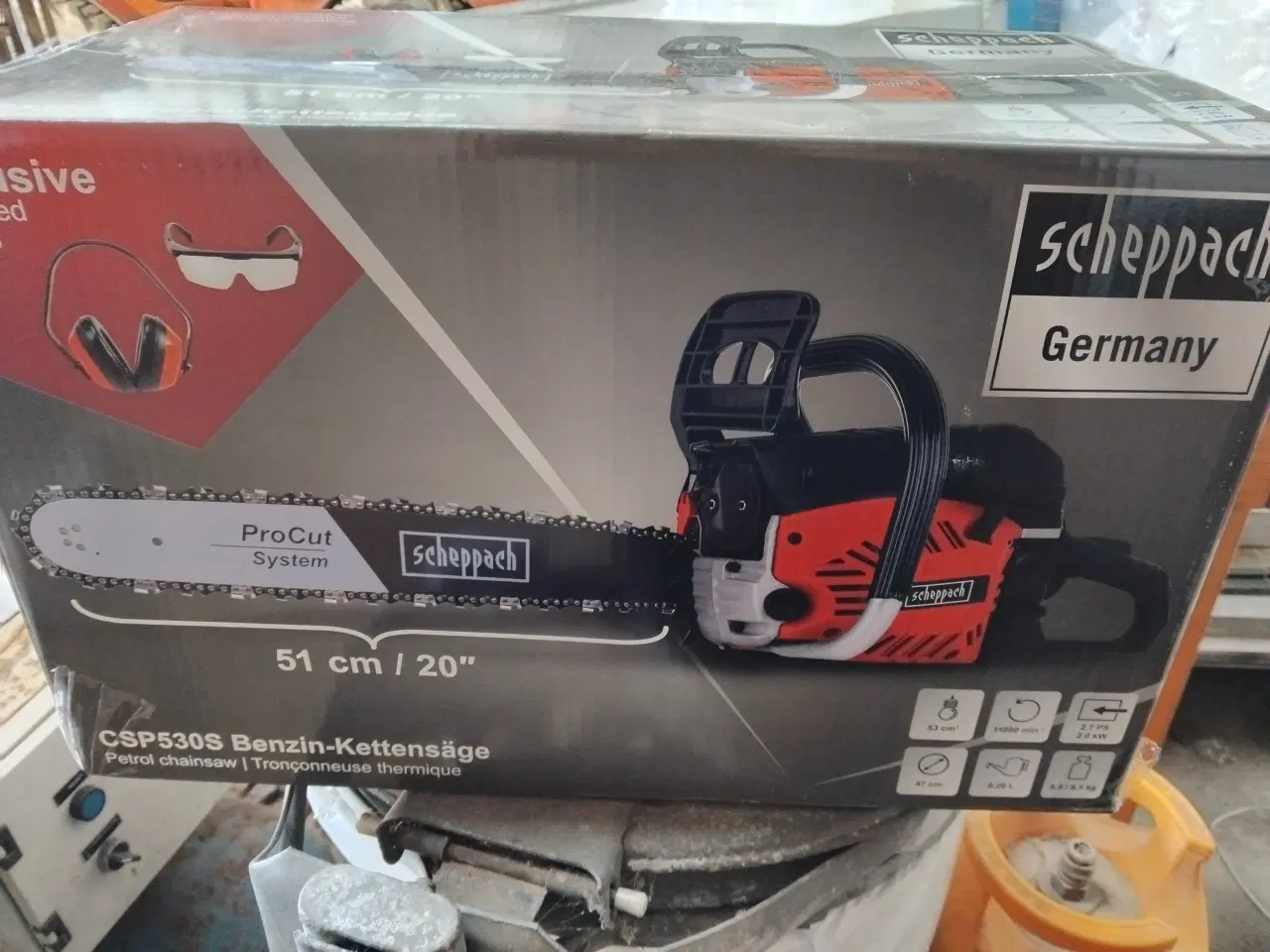 Billede 1 - SCHEPPACH MOTORSAV 