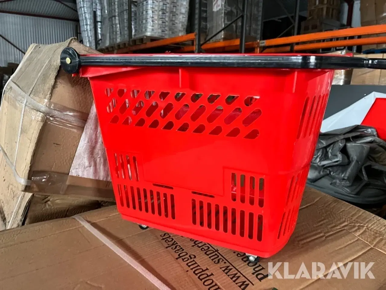 Billede 6 - Indkøbskurve på hjul - 70 styk