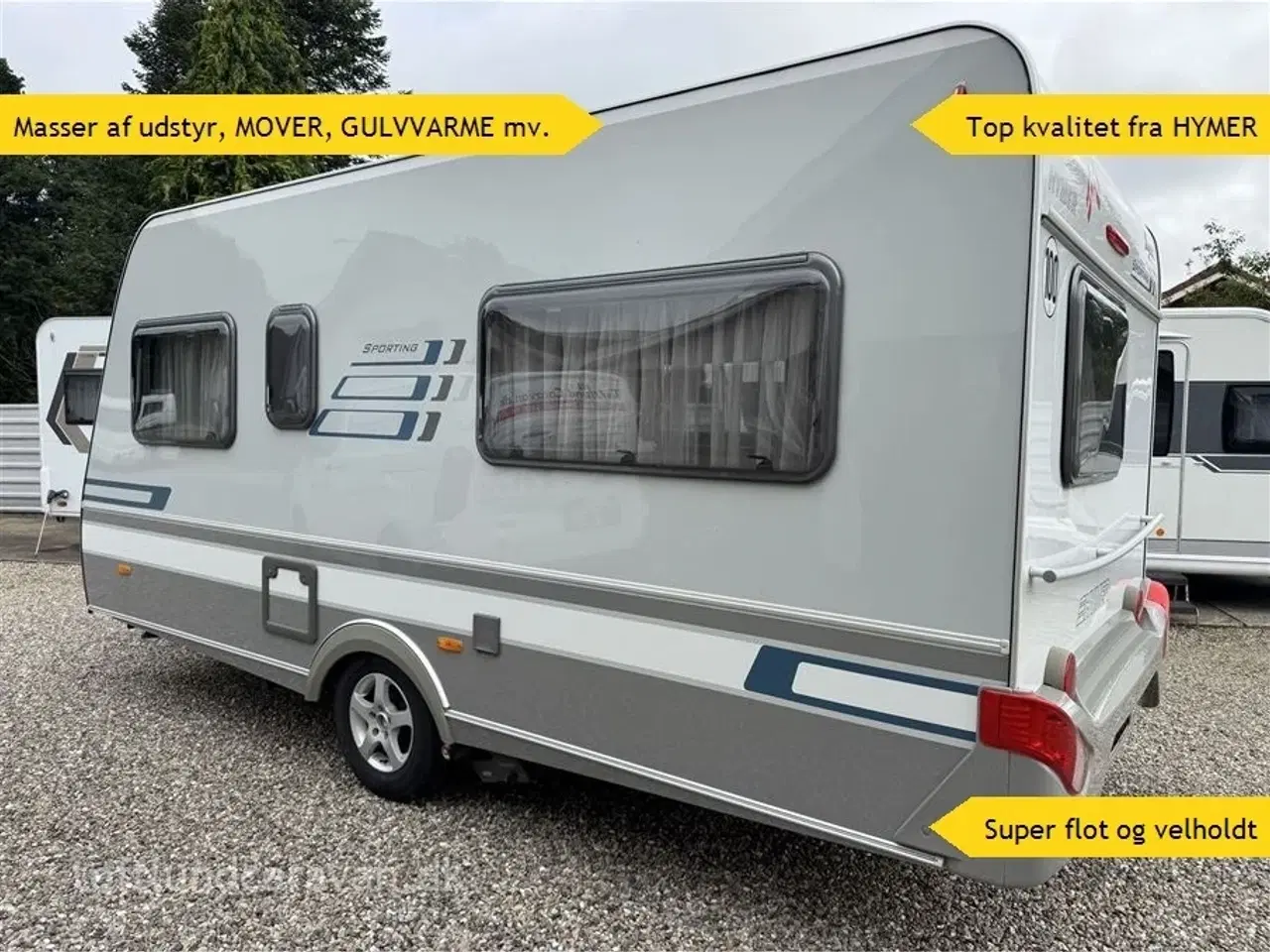 Billede 1 - 2011 - Hymer Sporting 440   Super flot og velholdt med masser af udstyr, LAV VÆGT, fra kr. 1000,- pr. mdr.