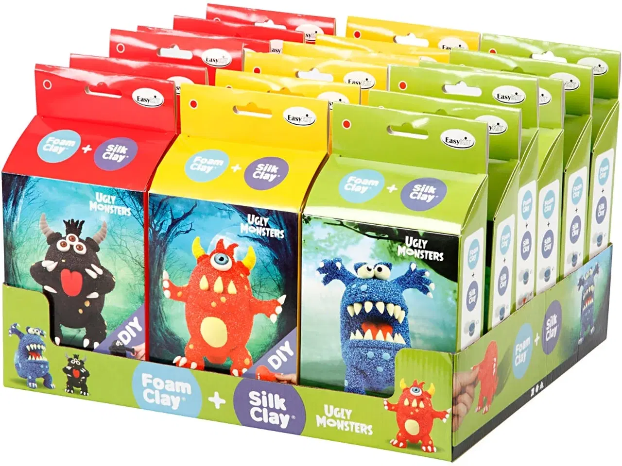 Billede 1 - Funny Friends, monstre, 18sæt/ 1 pk.