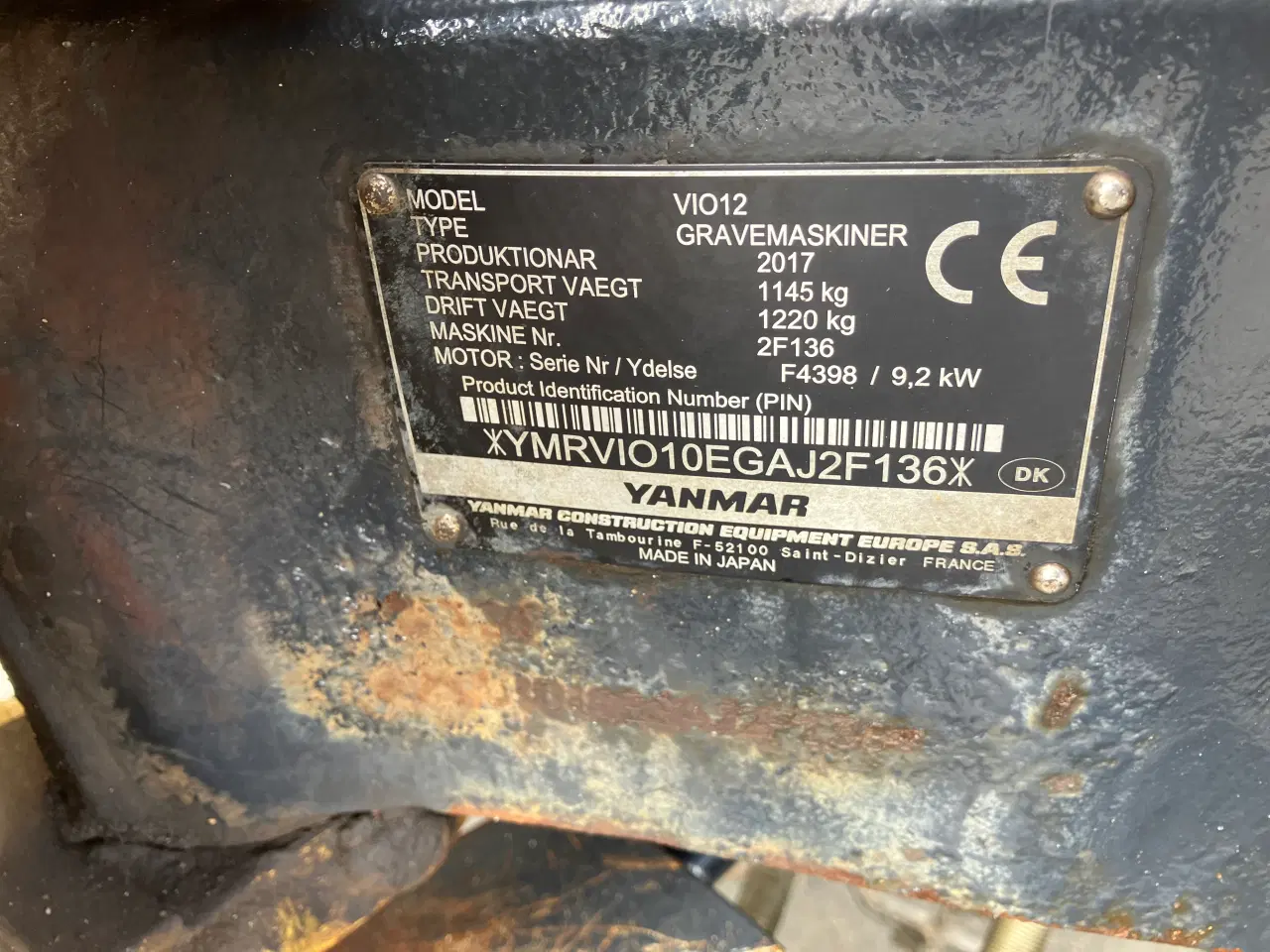 Billede 8 - Yanmar VIO 12 Starter og 