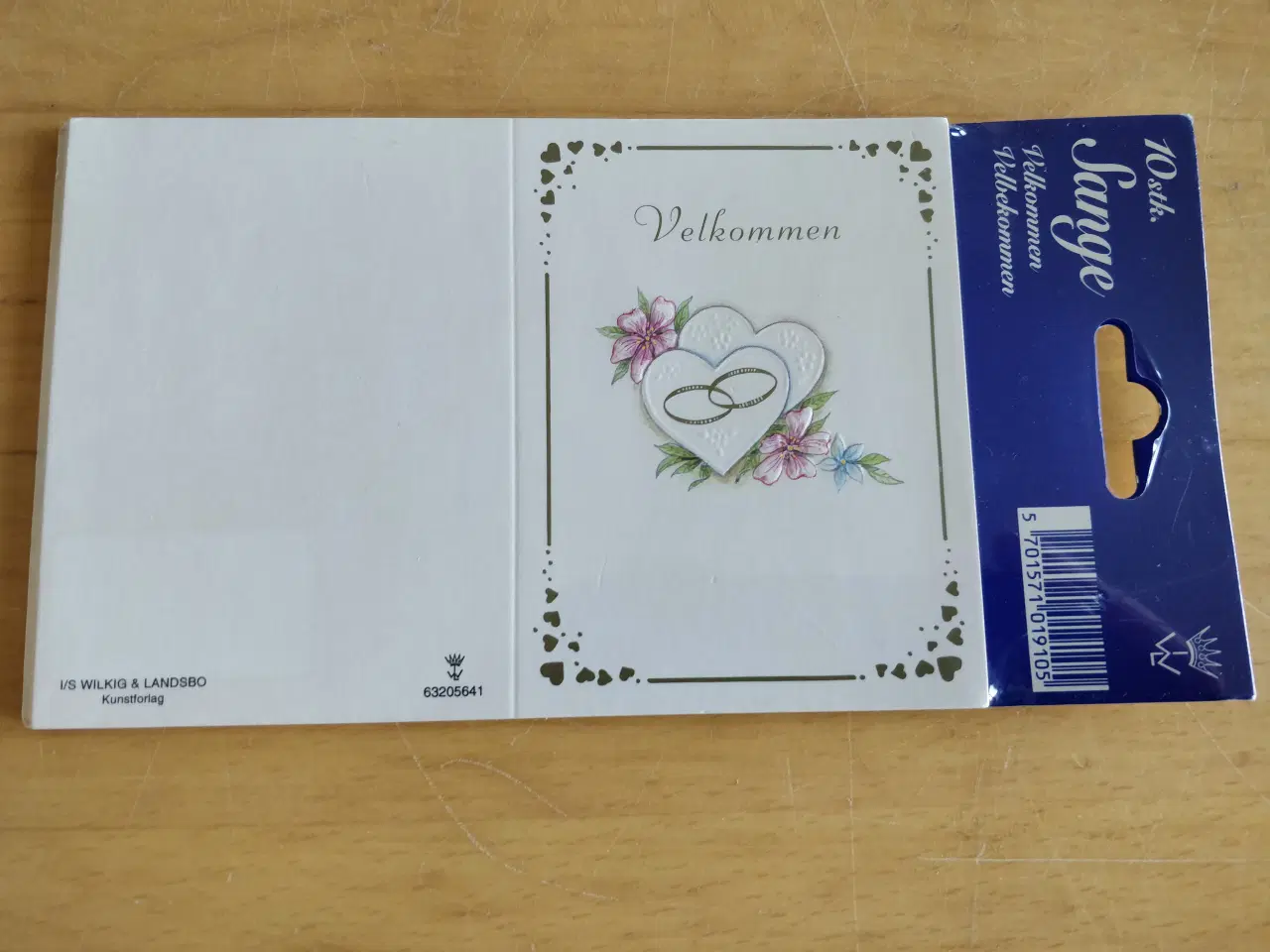 Billede 15 - Indbydelseskort og sange