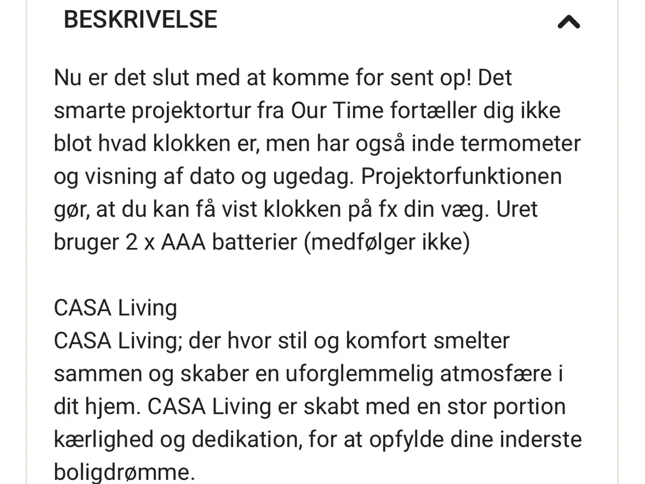 Billede 4 - Radiostyret vækkeur med projektor