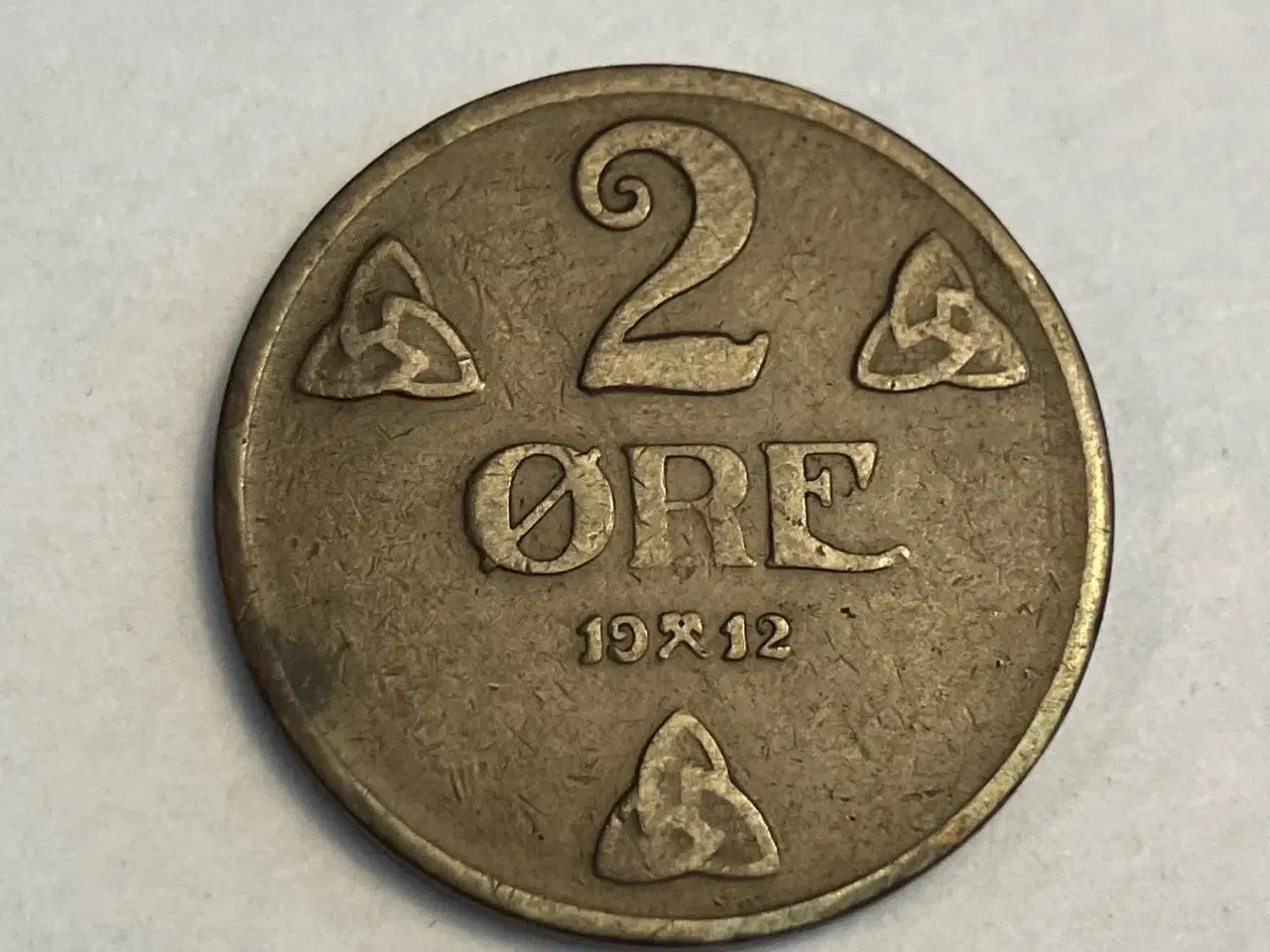 Billede 1 - 2 Øre 1912 Norge