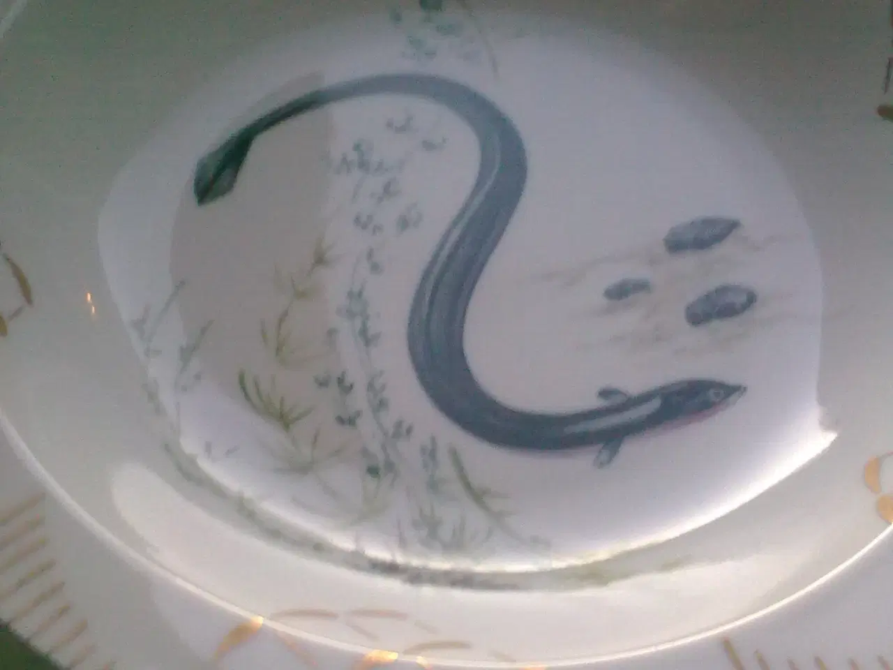 Billede 5 - Ål skål håndmalet UNIKA skål fad tallerken