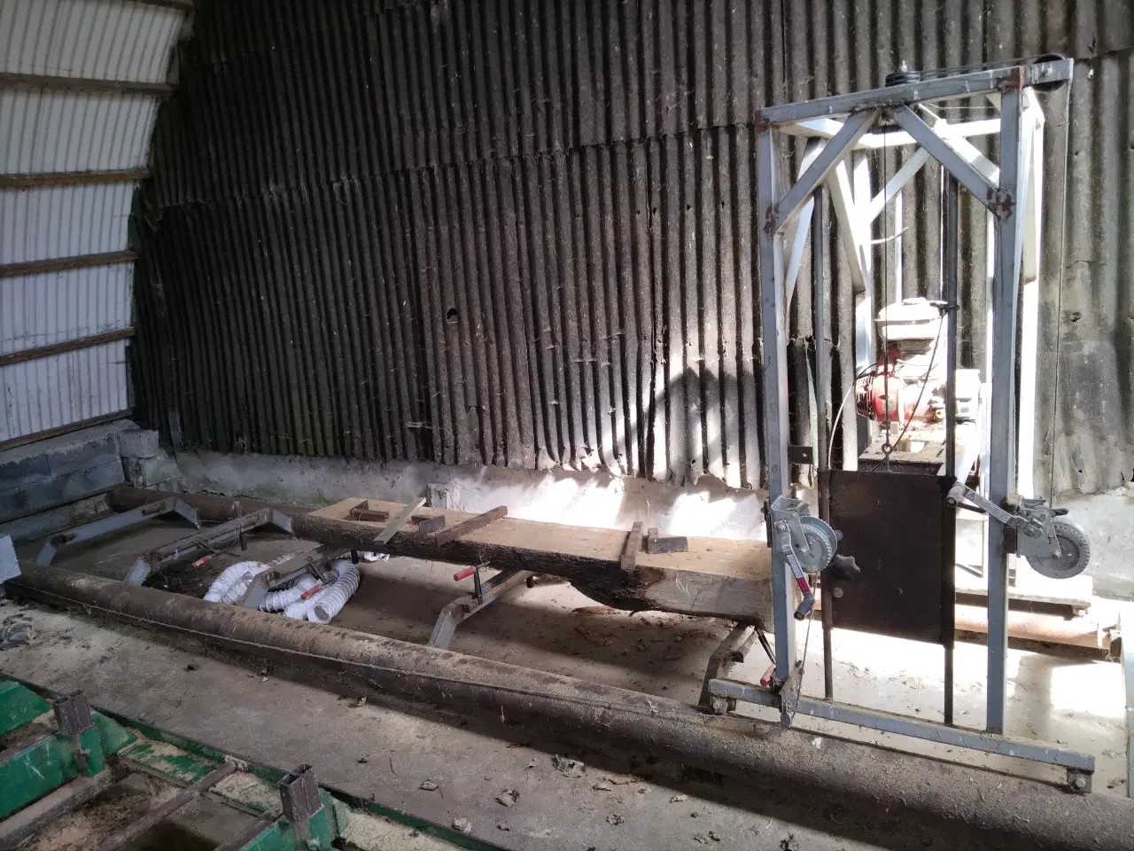 Billede 1 - Fungerende savværk 