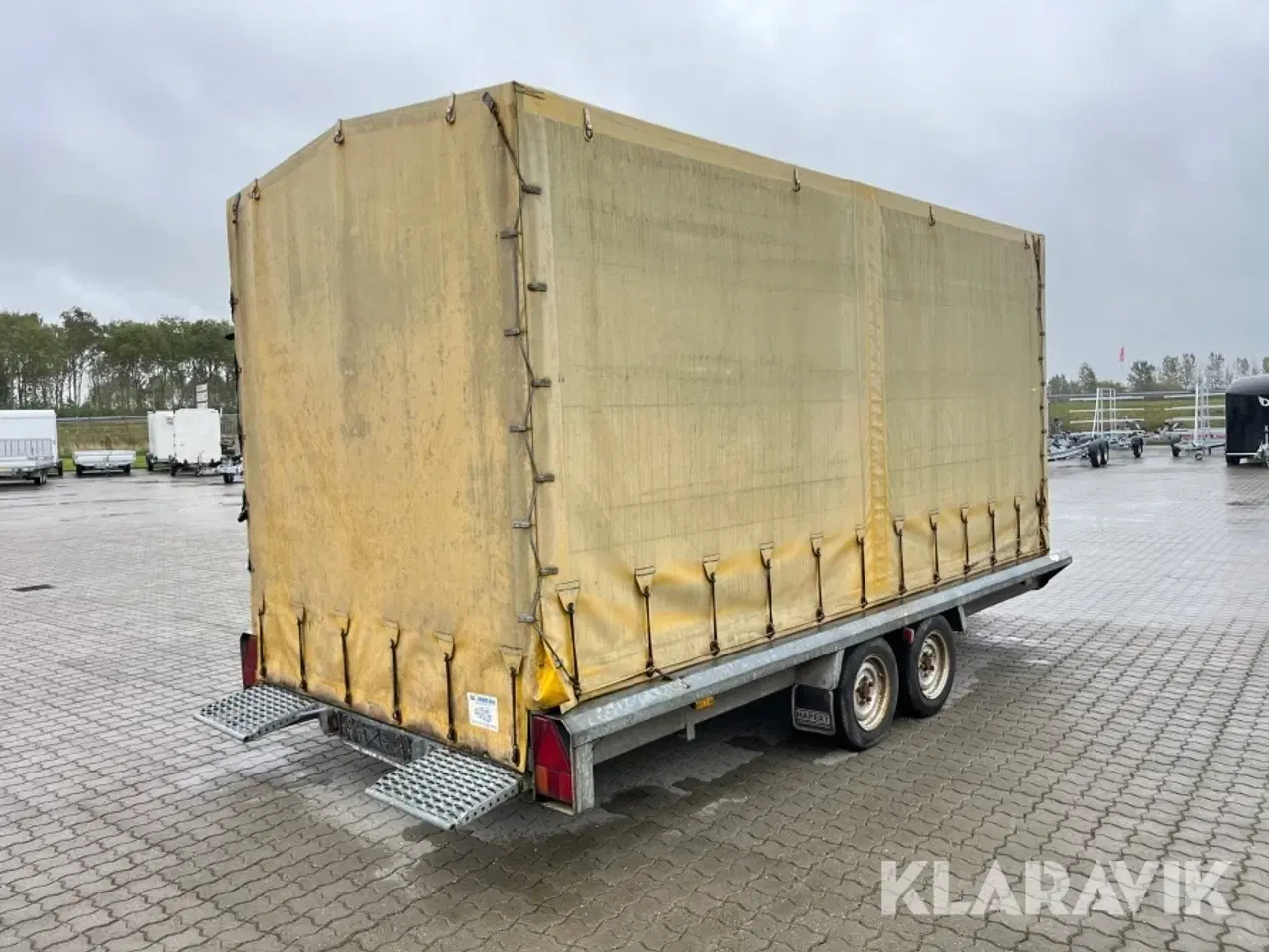 Billede 4 - Lukket autotrailer Hapert