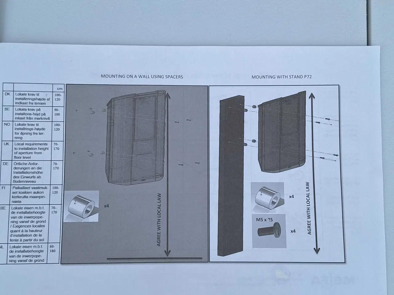 Billede 8 - Postkasse MEFA UFO