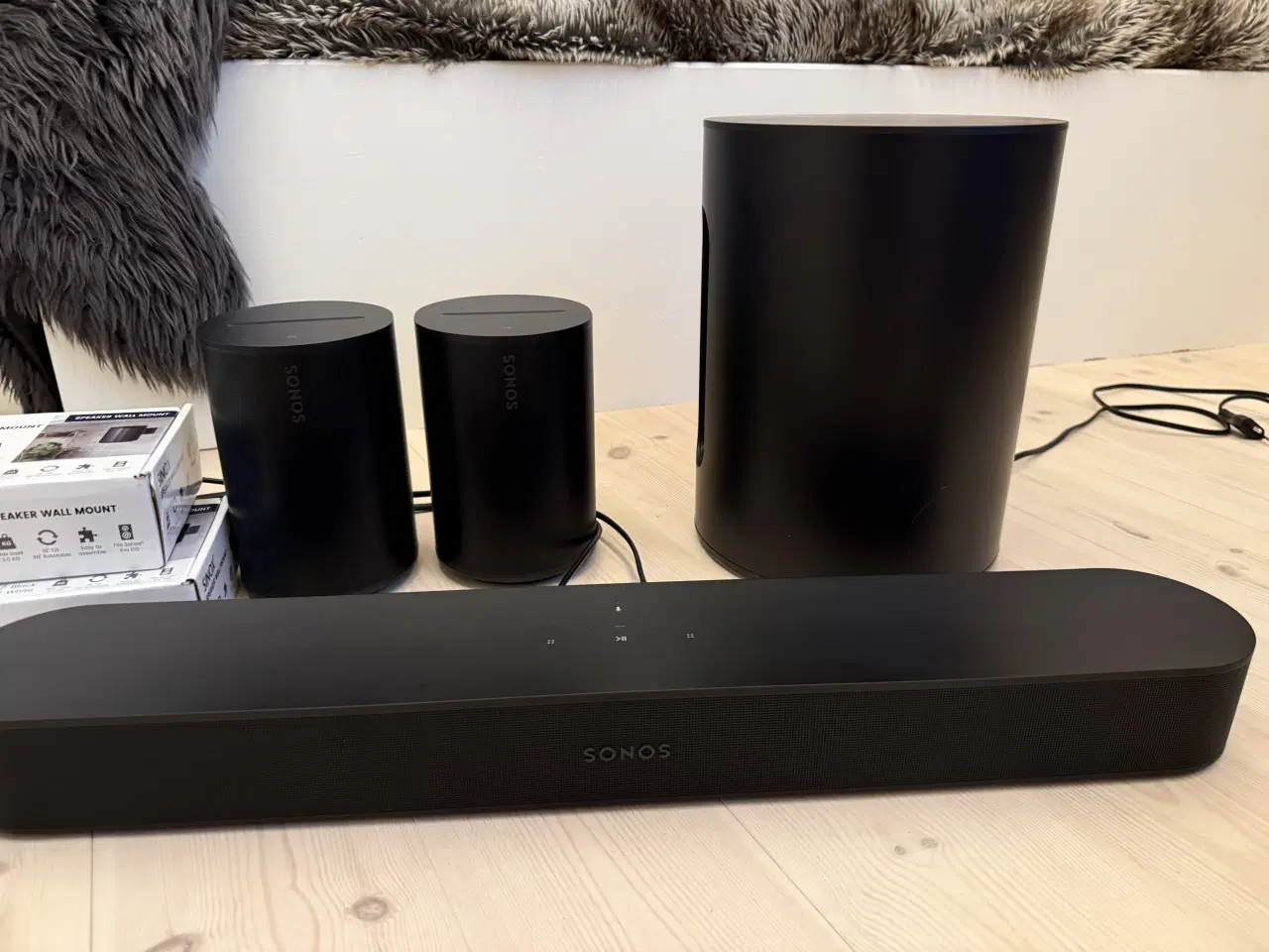 Billede 2 - Sonos Surround 1x beam gen2, 2x era 100 1 sub mini