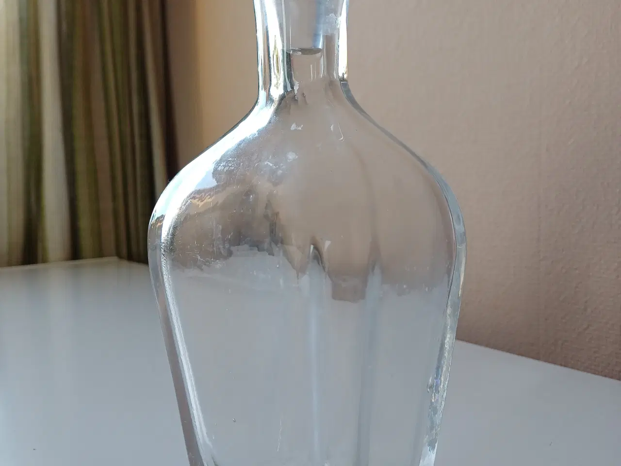 Billede 2 - Glas karaffel med glas prop