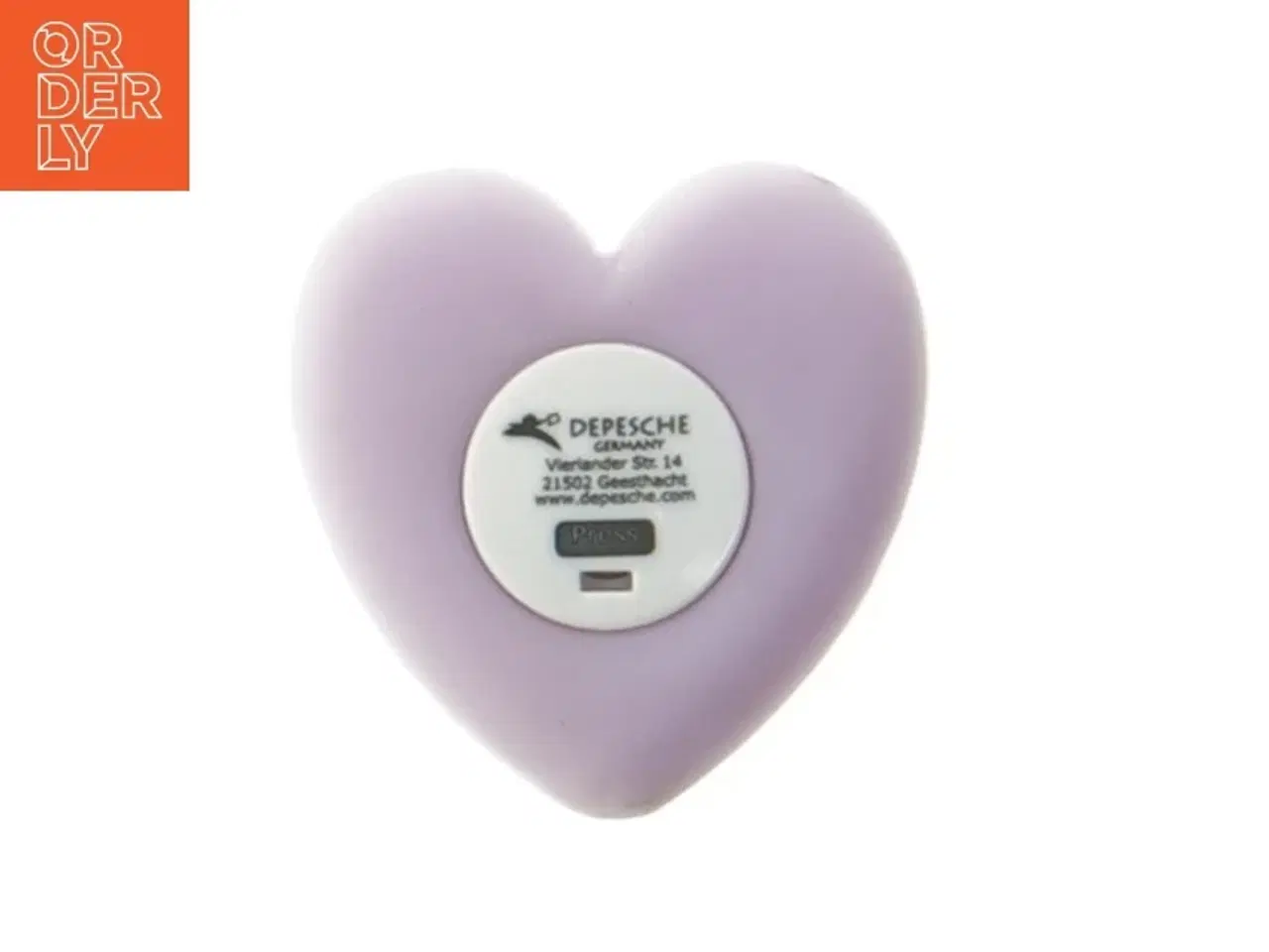 Billede 2 - Hjerteformet musikafspiller (str. 5 cm)