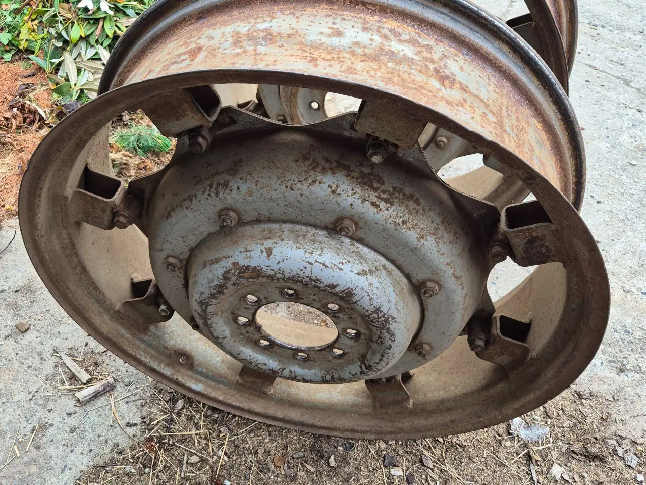 Billede 2 - 38 tommer 100 serie Massey Ferguson fælge