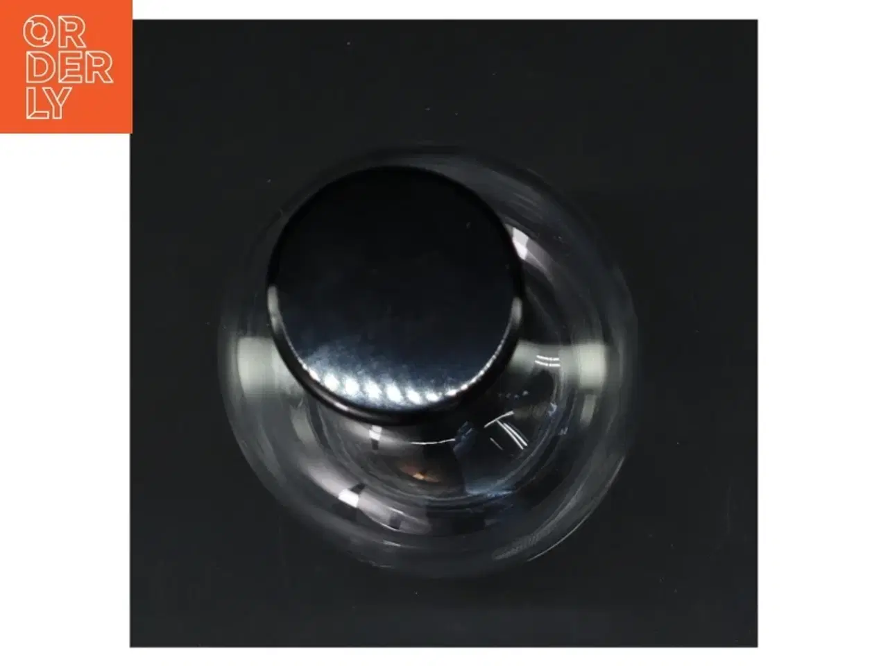 Billede 2 - Holmegaard Glaskaraffel med prop (str. 18 cm)