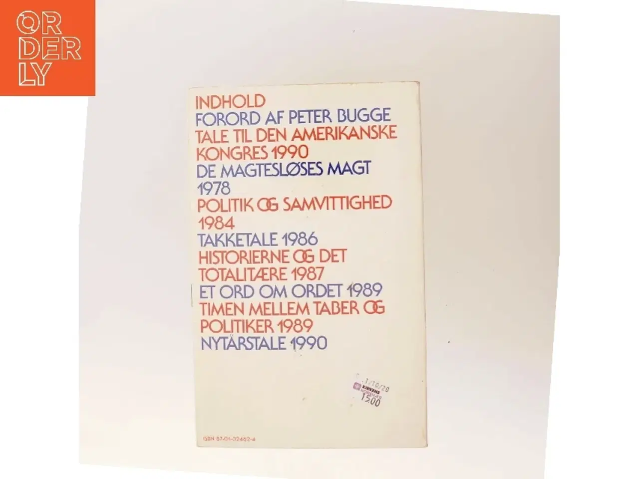 Billede 3 - De Magtesløses Magt af Václav Havel (Bog)