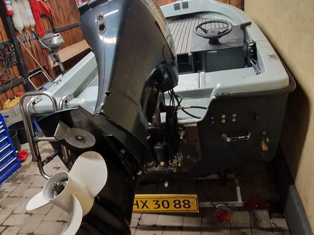 Billede 5 - Fin billig båd med velholdt motor. (Trailer inkl)