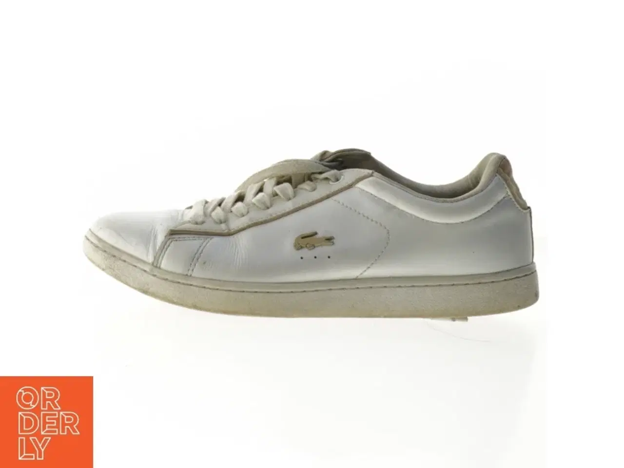 Billede 1 - Brugte hvide sneakers fra Lacoste (str. 38 )