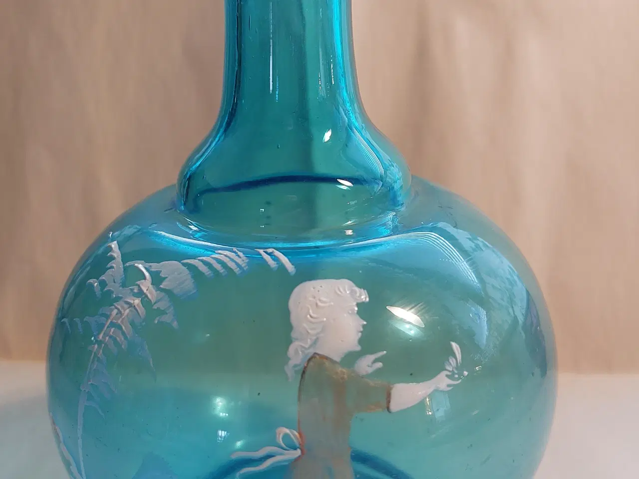 Billede 1 - ANTIK - MARY GREGORY  - VANDKARAFFEL