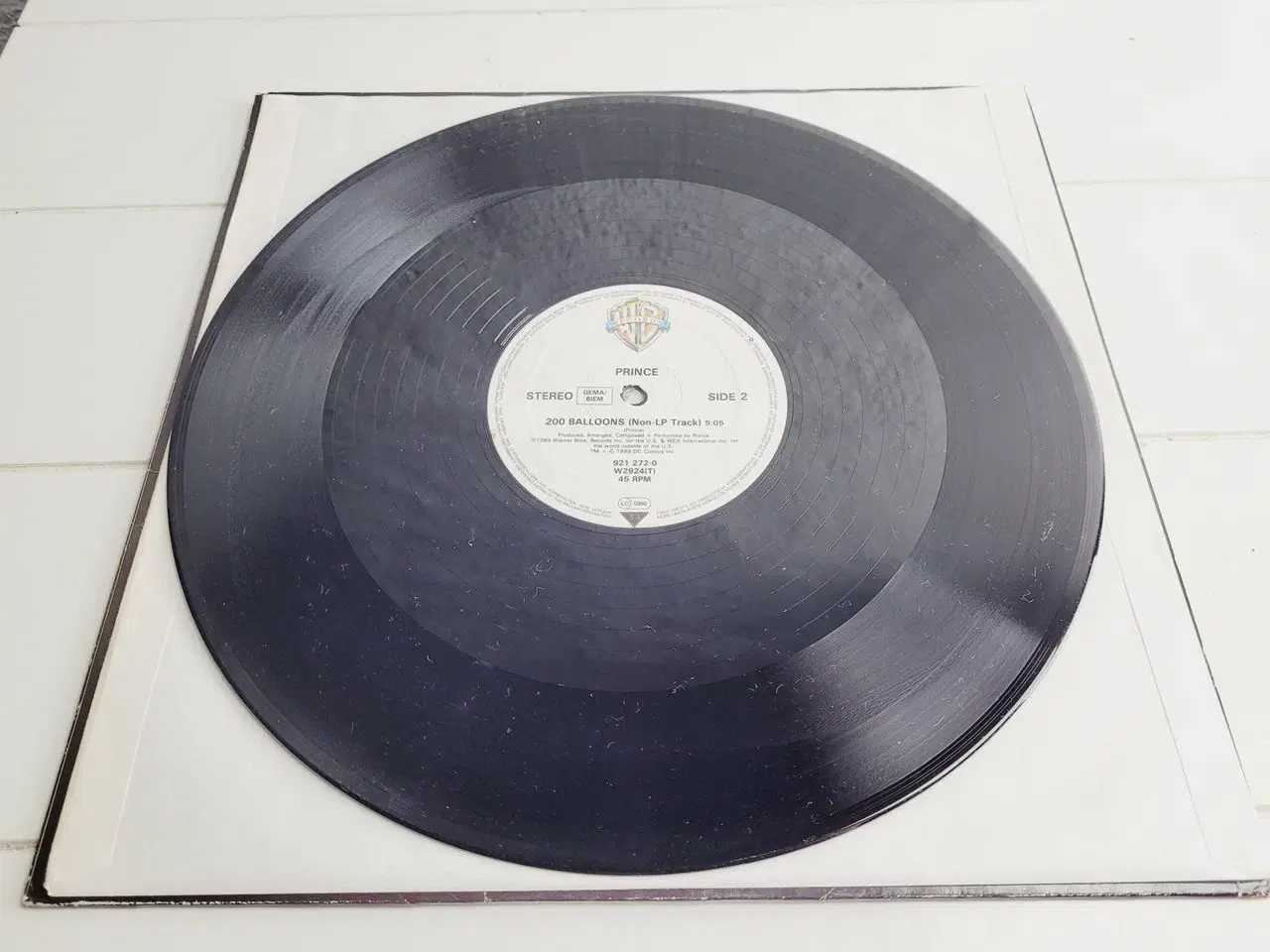 Billede 4 - 🦇 Vinyl / LP - Prince - "Batdance" Vinylsingle