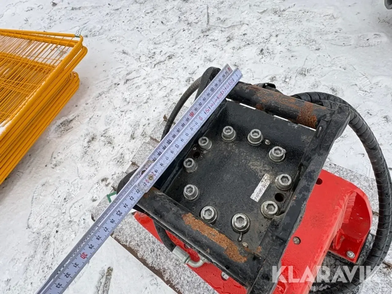 Billede 12 - Pladevibrator Exero EX22 hydraulisk til gravemaskine