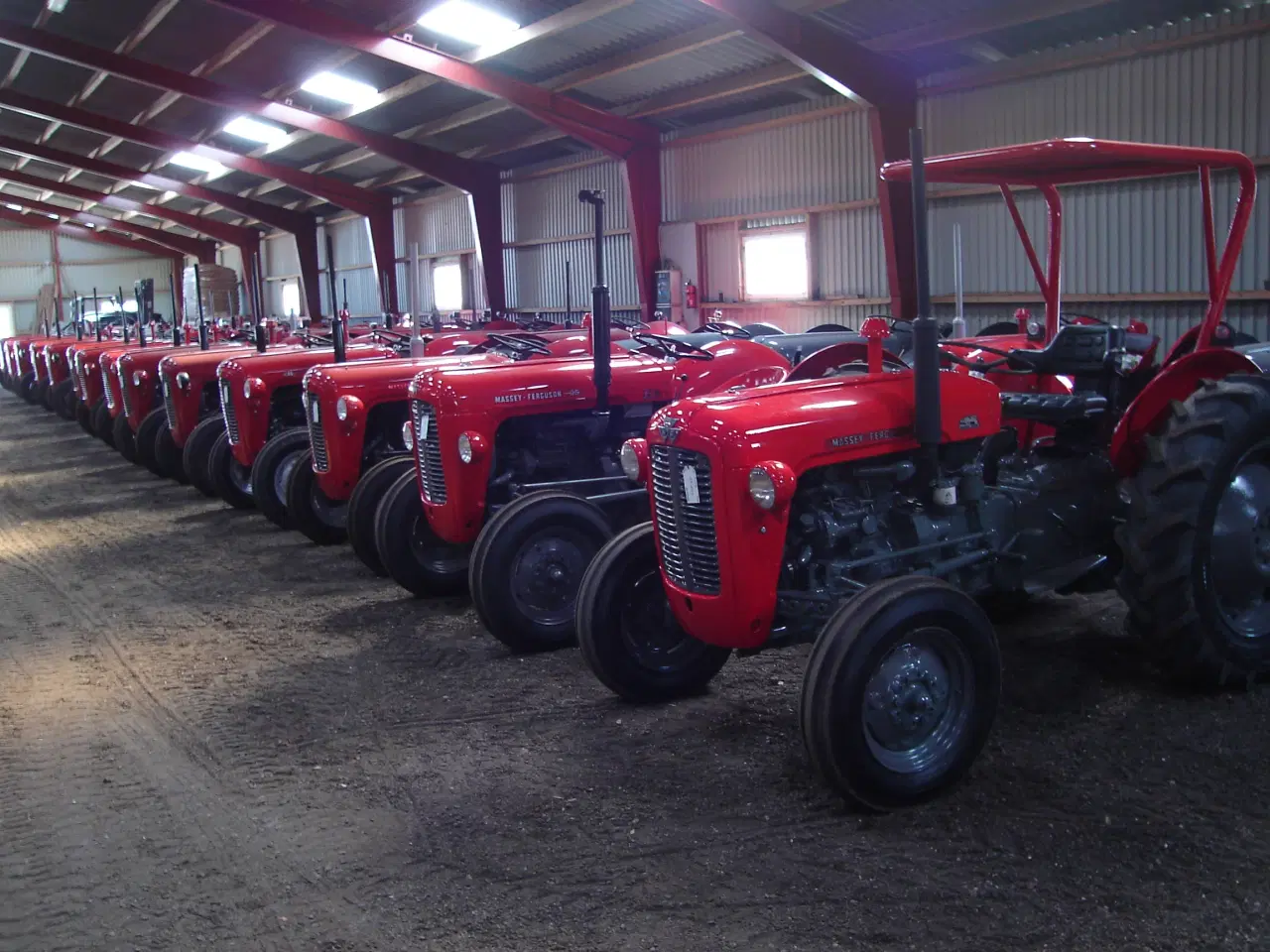 Billede 10 - massey ferguson 35 benzin