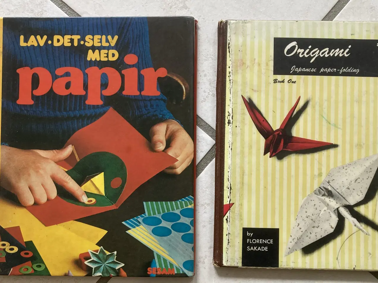 Billede 2 - 5 håndarbejdsbøger / Hobbybøger tema "Origami"