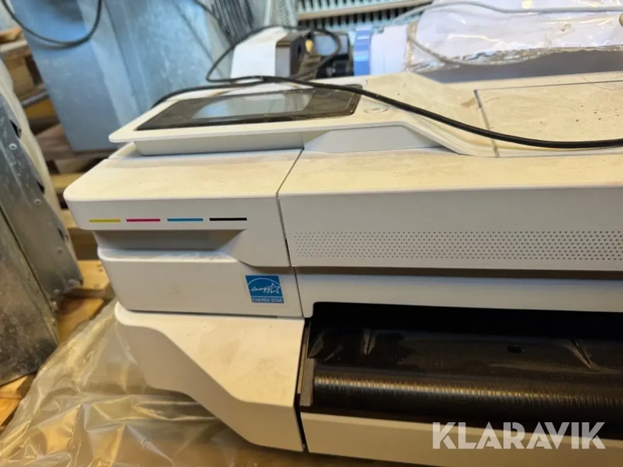 Billede 4 - Storformat printer - Transportkasse HP DesignJet T125 24” Plotter