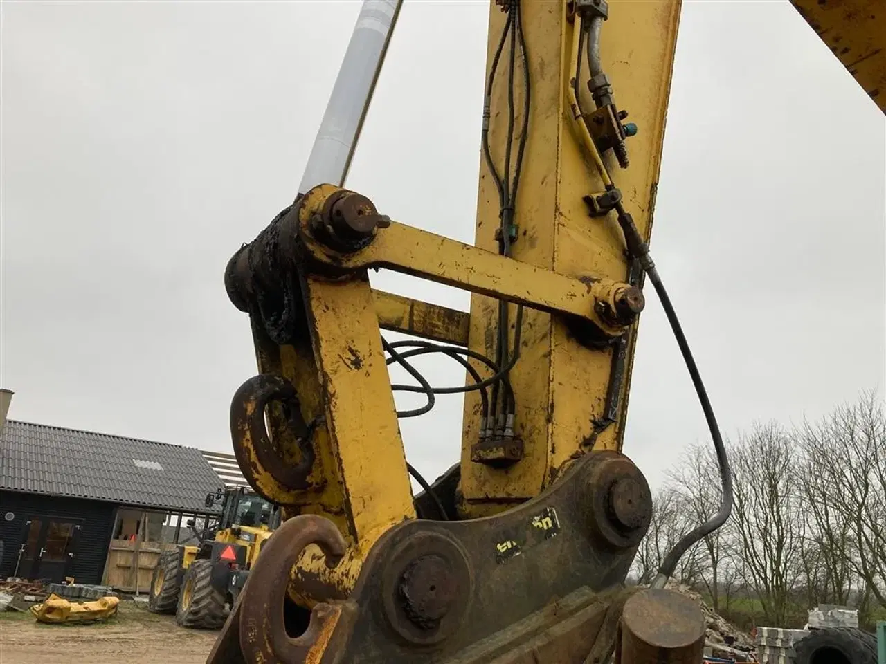 Billede 17 - New Holland E 265 LC Kipbart planerblad og graveskovl