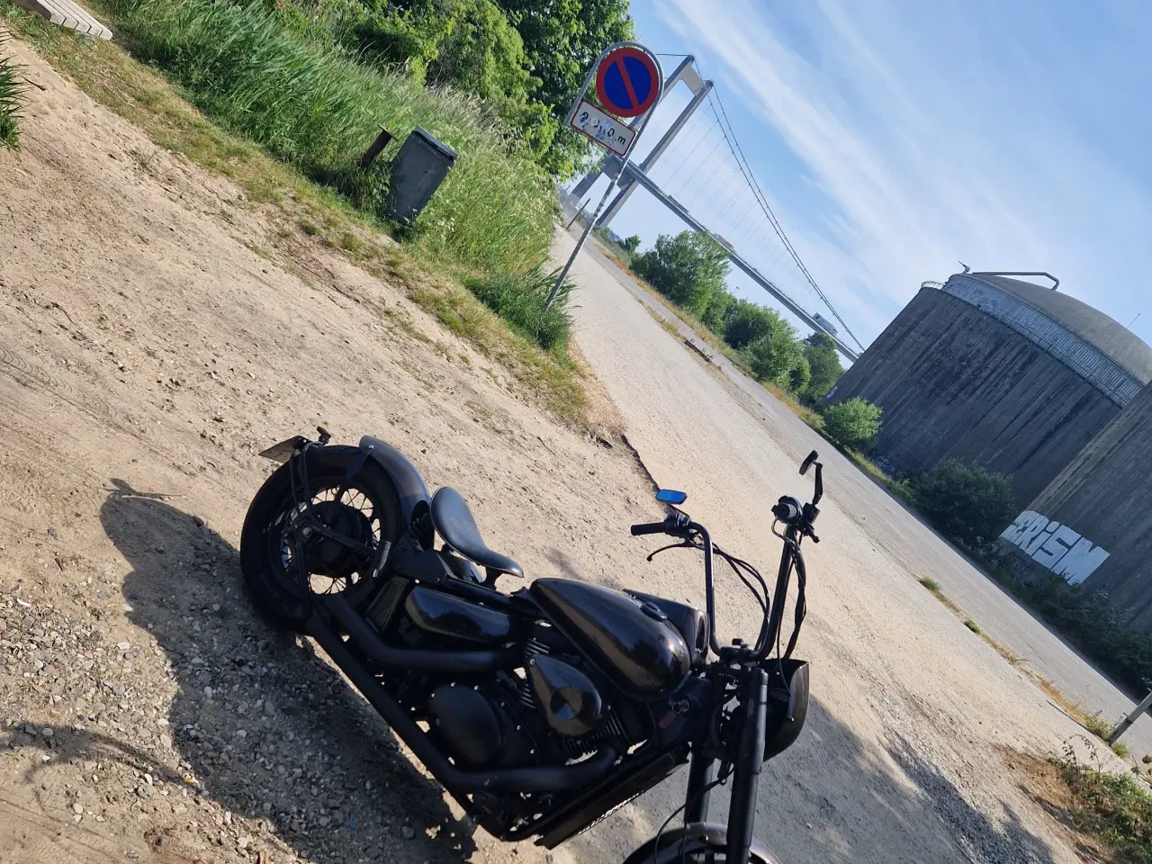 Billede 3 - Suzuki vl800 chop up ombygget 