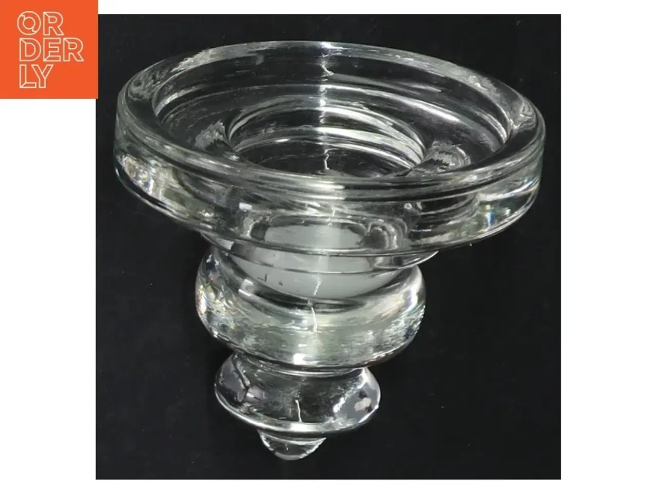 Billede 5 - Glasknob med rund sokkel (str. Ø 9 cm)