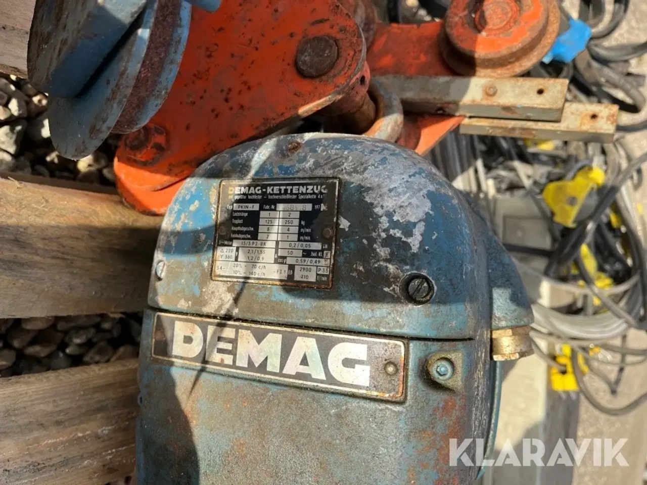 Billede 5 - Talje/travers kran Demag