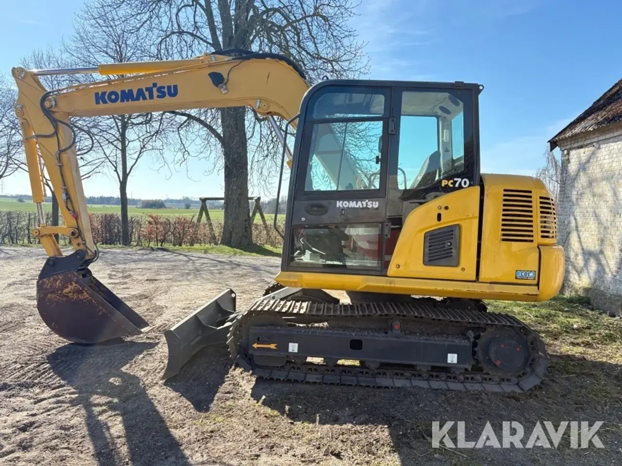 Billede 8 - Gravemaskine Komatsu Pc70-8