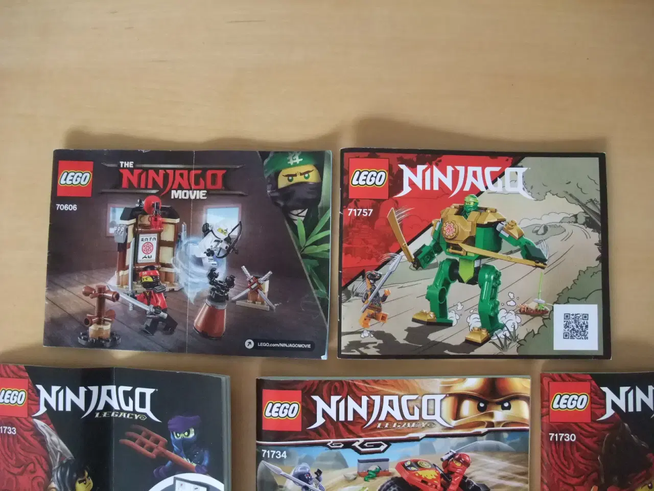 Billede 2 - Lego Ninjago Byggevejledninger