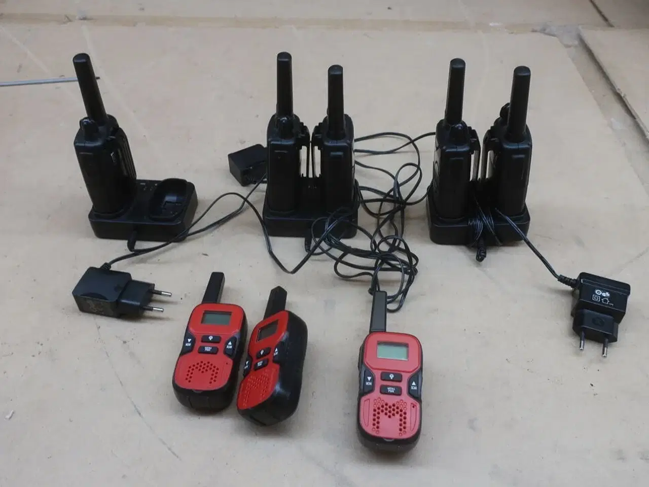 Billede 1 - 9 stk. Walkie-talkie BILTEMA