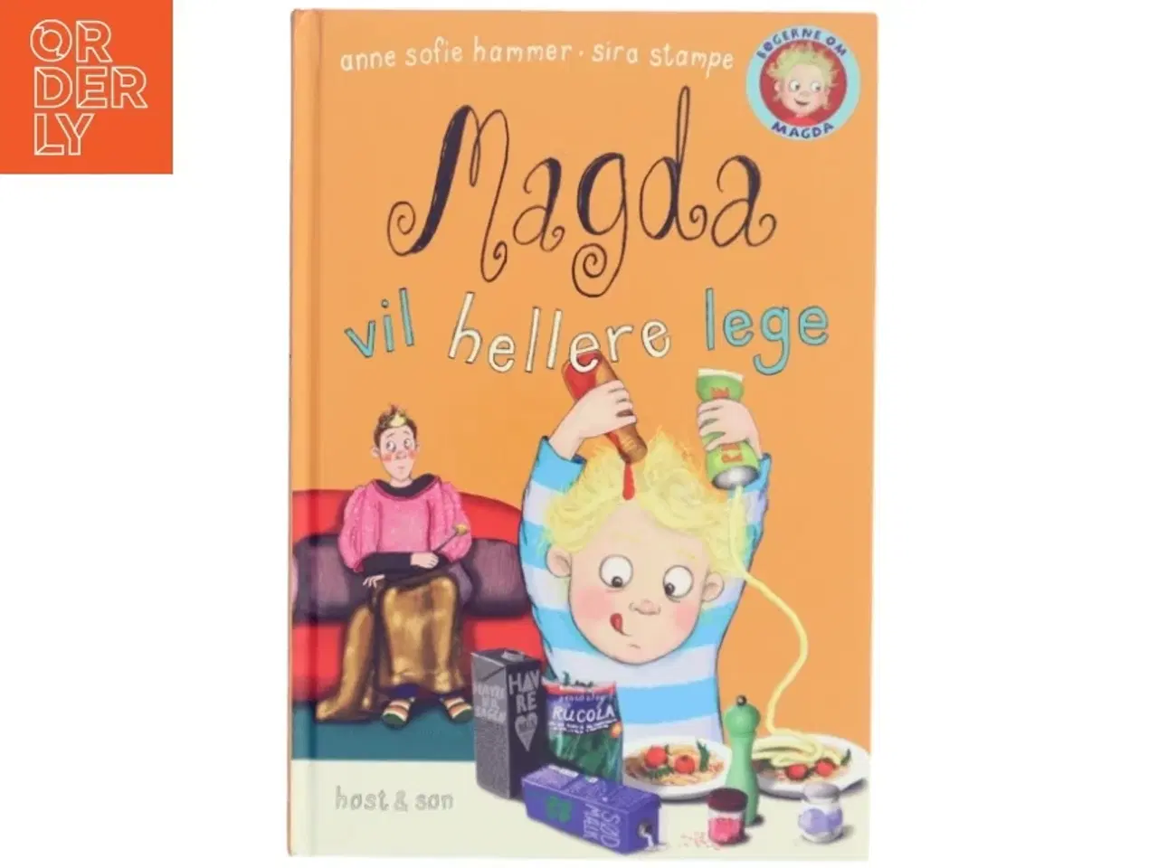 Billede 1 - Magda vil hellere lege af Anne Sofie Hammer (f. 1972-02-05) (Bog)